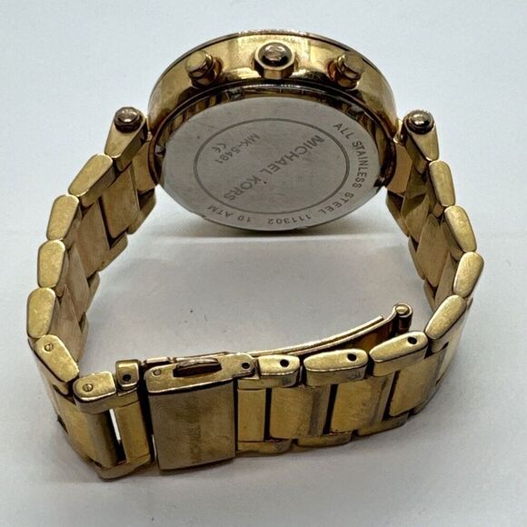 Michael Kors Parker MK5491 Women Rose Gold Analog Dial Quartz Wrist Watch JNA622 main image 6